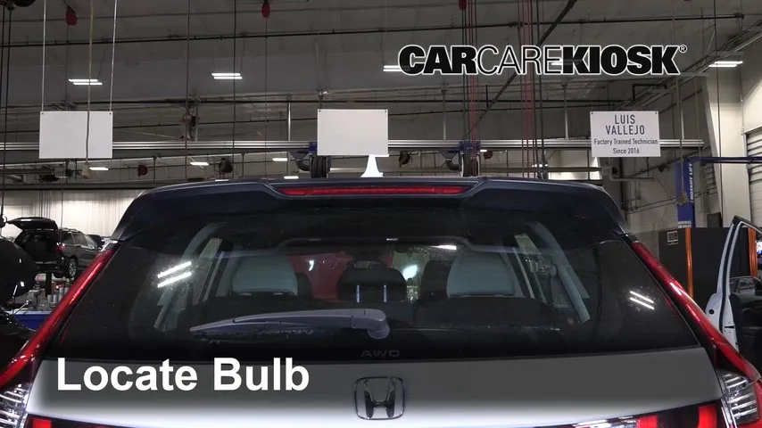 2023 Honda CR-V LX 1.5L 4 Cyl. Turbo Luces Luz de freno central (reemplazar foco)